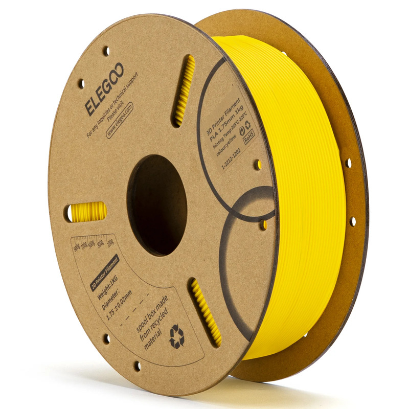 Elegoo PLA Gelb - 1.75mm - 1 kg