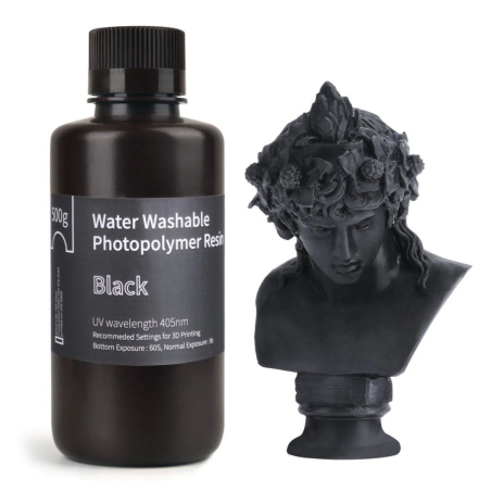 Black Smooky wasserlösliches Harz Elegoo - 1000 ml