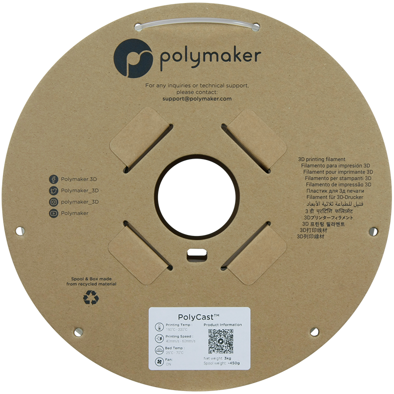 PolyCast Natural - 2.85mm - 3 kg