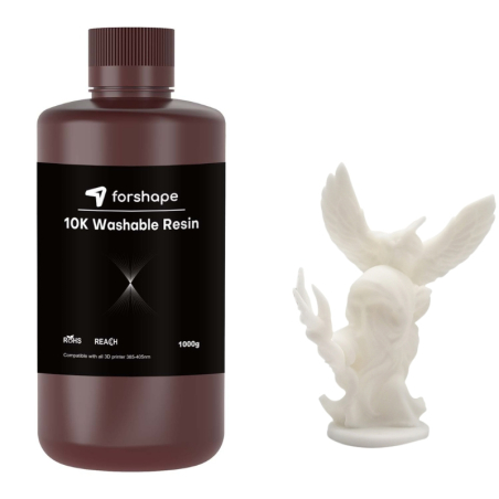 Resin 10K Water Washable White Forshape Premium - 1 kg